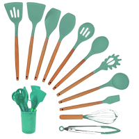 Kairos Silicone Kitechenware cooking Utensil set (12pc)