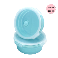 Kairos Silicone Collapsible Container Set Of 2 (Any Color)