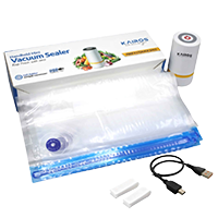 Kairos Handheld Mini Vacuum Sealer With Bags
