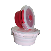 Kairos Silicone Collapsible Container Set Of 2