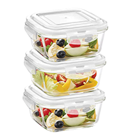 Kairos Space Saver Container (Set Of 3)