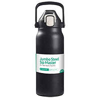 KAIROS JUMBO FLASK WITH HANDLE AND STRAW