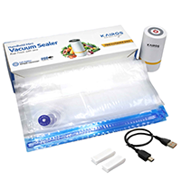 Kairos Handheld Mini Vacuum Sealer With Bags