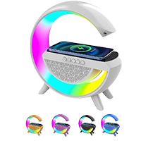 Kairos Harmony Glow Multifunctional Wireless Charger, Bluetooth Speaker, and RGB LED Night Light
