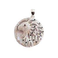 92.5 Silver Pendant for Women (2 GM)