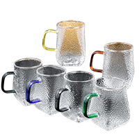 Kairos Borosilicate Glass Cup Set of 6 Pcs 300 ML