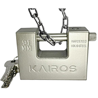 Kairos Shutter Lock (94MM) with 5 Keys