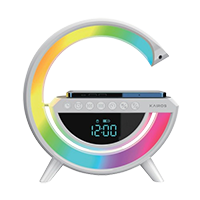 KAIROS HARMONY GLOW-BLUETOOTH SPEAKER WITH LIGHT ,CHARGER AND CLOCK