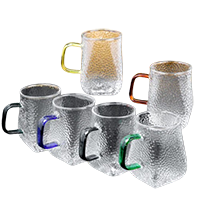 KAIROS BOROSILICATE GLASS CUP SET OF 6 PCS-300ML EACH
