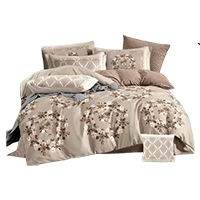 KAIROS CLOUD COMFORT BED COMBO 4PCS-AC COMFORTER-1 UNIT, BED SHEET -1 UNIT,PILLOW COVER-2 UNITS