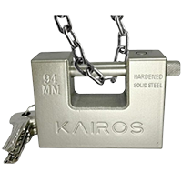 KAIROS SHUTTER LOCK (94MM) WITH 5 KEYS 