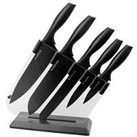 KAIROS KITCHEN QUEEN KNIFE SET OF 5 PCS WITH STAND