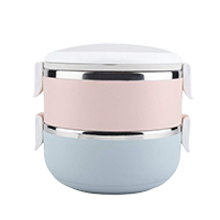 KAIROS THERMOTIFFIN DUO 1.4 LTR -STAINLESS STEEL TWO LAYER TIFFIN