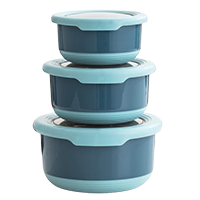 KAIROS SPACE SAVER CONTAINER SET OF 3 1200 ML +730 ML +420 ML