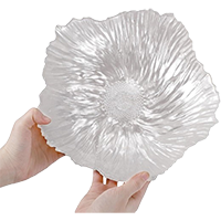 KAIROS GLASS FRUIT , DECORATIVE BOWL PLATES 12 INCH