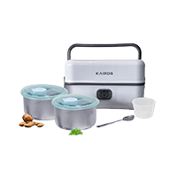 Kairos Warm Tiffin Duo Electric Lunch Box with Dual Containers