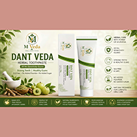 Dant Veda Herbal Toothpaste (100G)