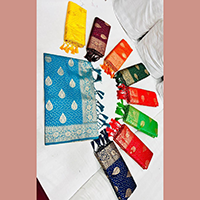 Pure Silk Gadwal Paithani